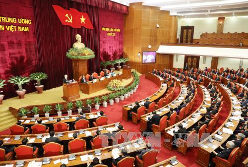 Ngày làm việc đầu tiên của Hội nghị lần thứ năm Ban Chấp hành Trung ương Đảng khóa XII 